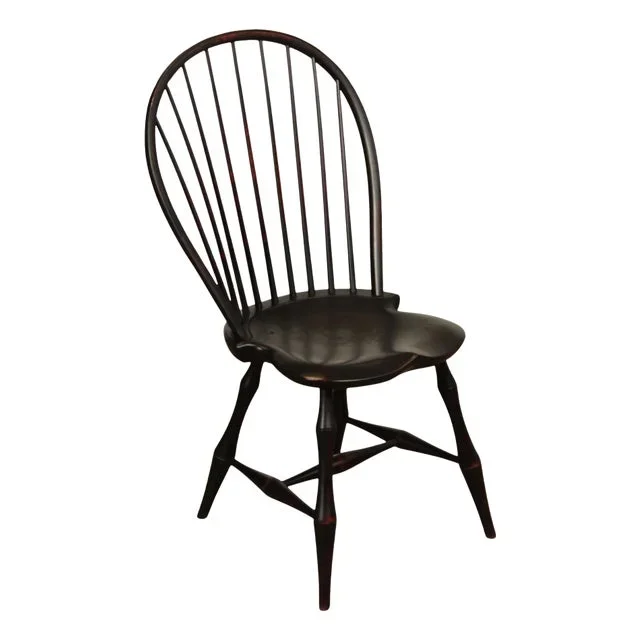 D.R. Dimes Ebonized Windsor Chair