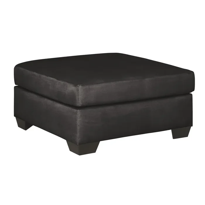 Darcy – Black – Oversized Accent Ottoman