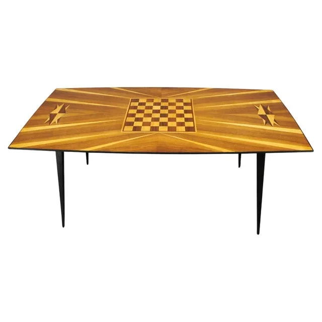 Dining Chess Table, Czechoslovakia, 1960s