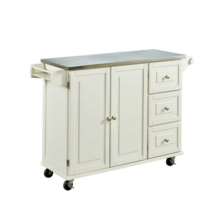 Dolly Madison Kitchen Cart 4512-95 by homestyles at Old Brick Furniture & Mattress Co.