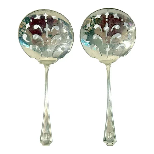 Early 1900s Durgin Fairfax Sugar Sifters – a Pair