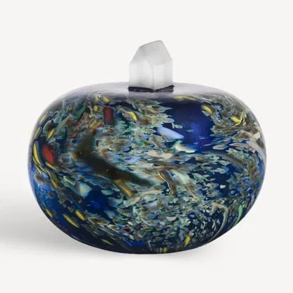 Earth My Universe Sculpture by Kosta Boda