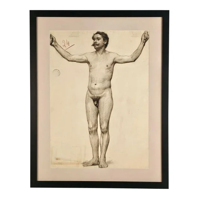 École Des Beaux-Arts Academic Study, France, Circa 1880
