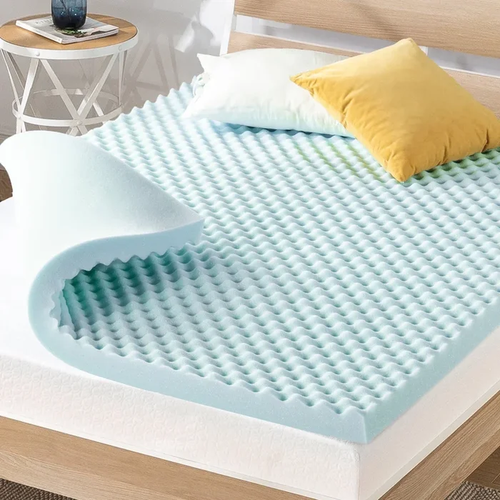 Egg Crate Memory Foam : 3″ Gel