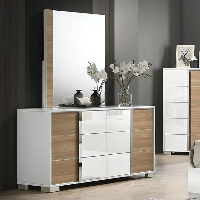 ERLANGEN Dresser, White/Natural