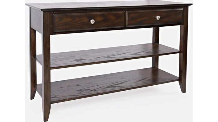 Espresso Sofa Table 1037-4 by Jofran at Old Brick Furniture & Mattress Co.