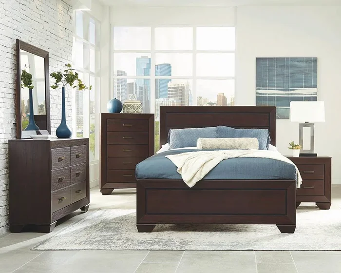 Fenbrook – California King Bed – Brown – 53.5 – Wood