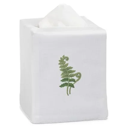 Fern Fronds Tissue Box Covers by Henry Handwork