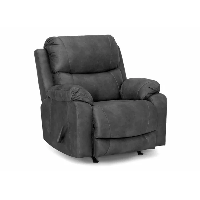 Franklin Dayton Rocker Recliner in Westview Slate