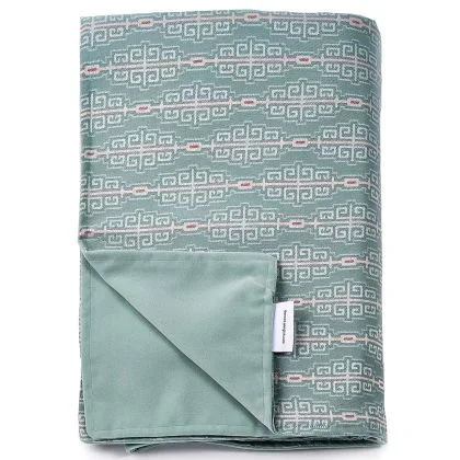 Fretwork Throw by Ann Gish