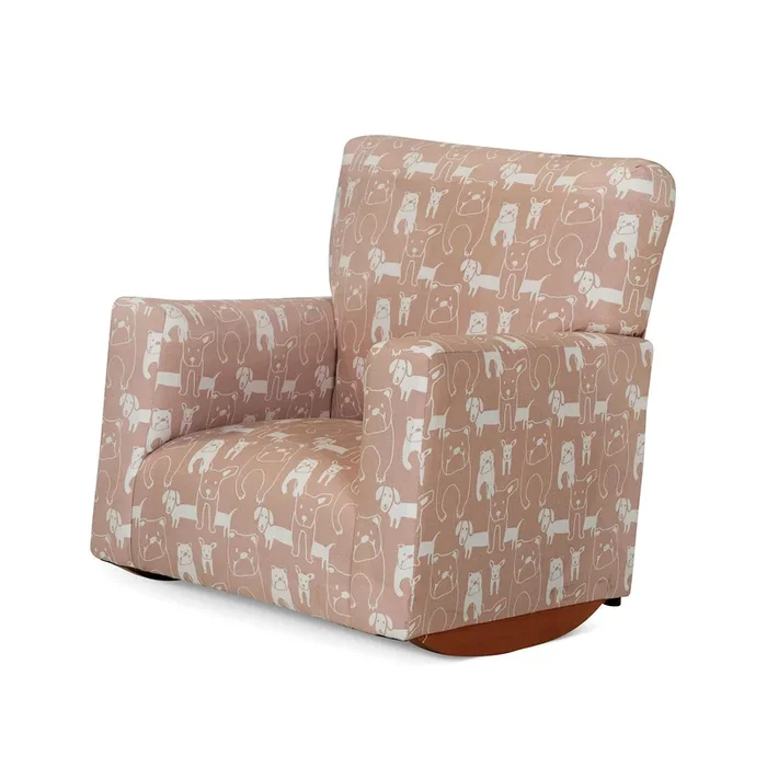 Furniture Of America Arfie Pink Transitional Kids Rocker, Pink Model AM1106