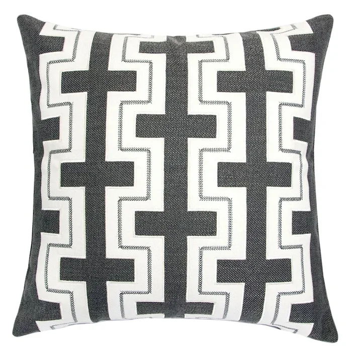 Furniture Of America Kari Dark Gray Contemporary 20″ X 20″ Pillow, Gray (2 In Box) Model PL8051-2PK