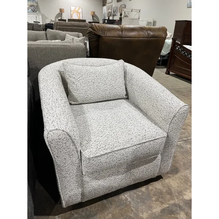 Fusion Swivel Chair in Chit Chat Domino