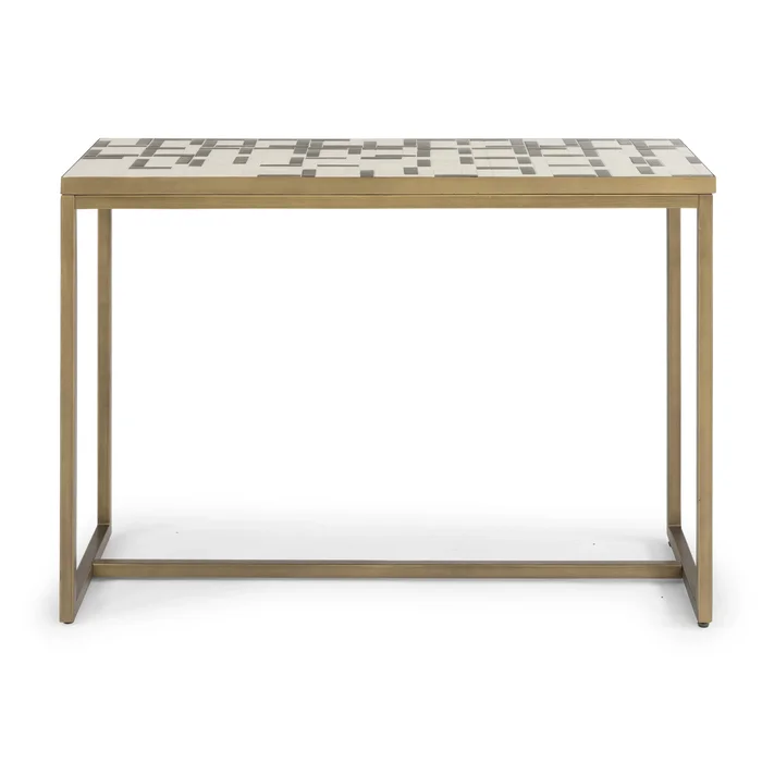 Geometric Ii Console Table 8101-22 by homestyles at Old Brick Furniture & Mattress Co.