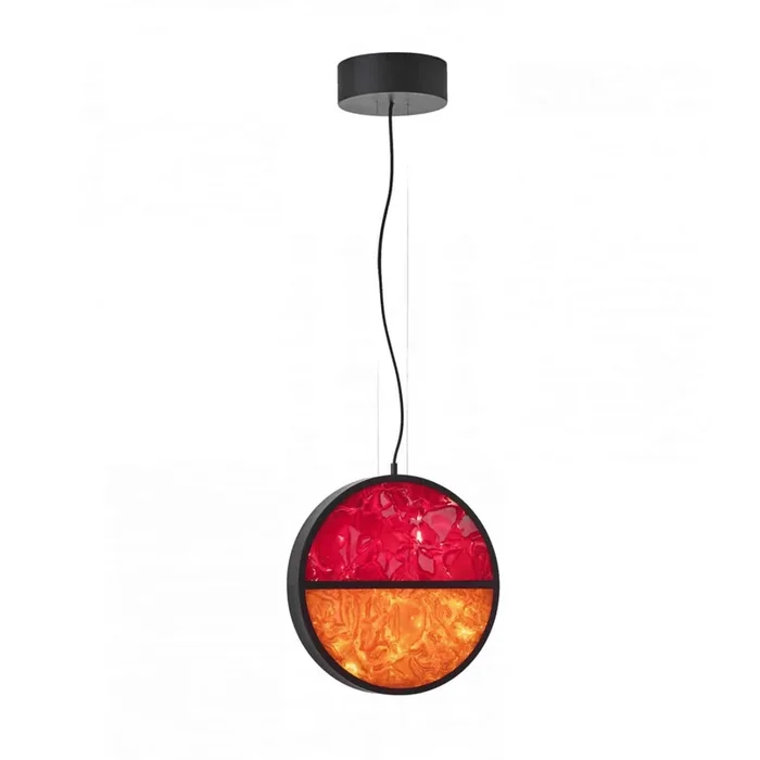 Geometric Pendant Light, Full Circle, Hand Made