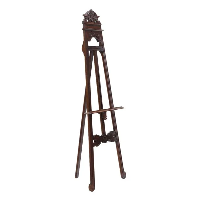 George III Style Mahogany Easel