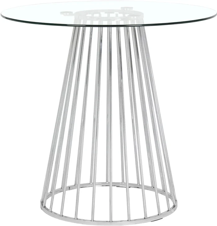 Gio Chrome Counter Height Table