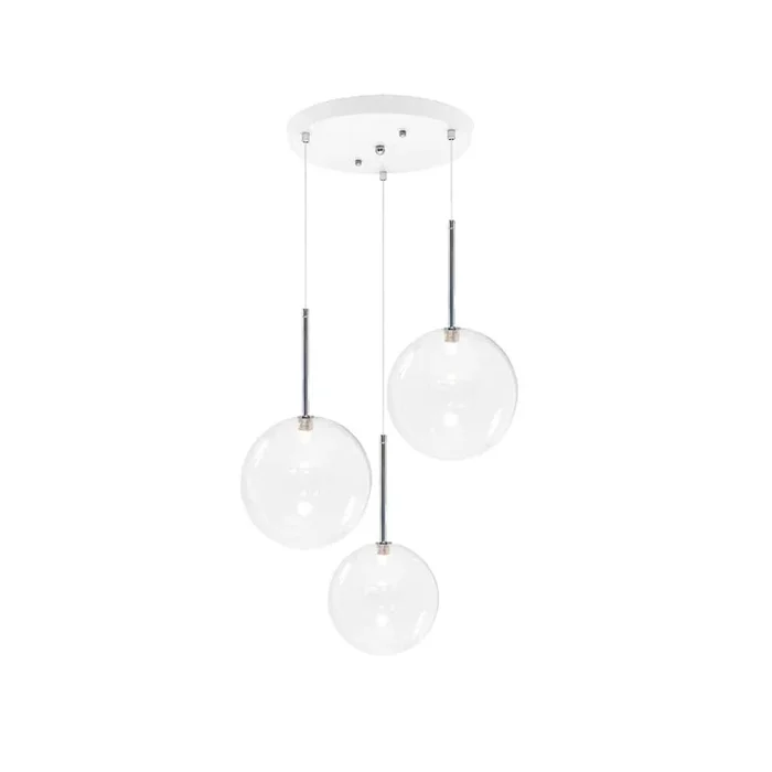 Glass Bubble Pendant Light, B3, Handblown