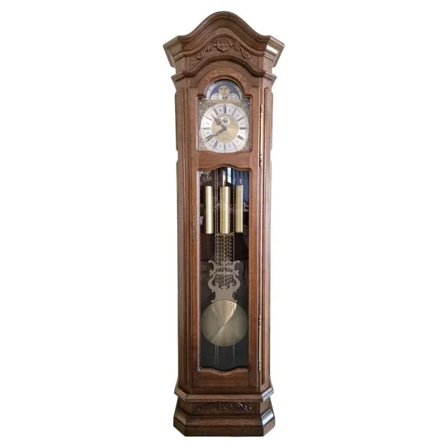 Grandfather Clock in Oak