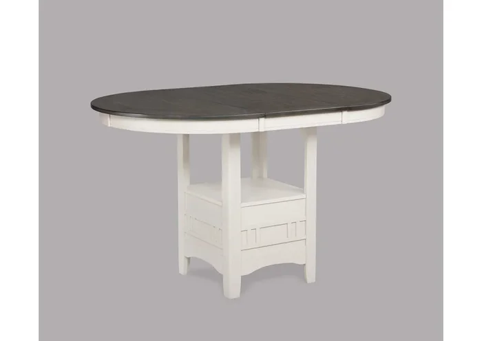 HARTWELL COUNTER HEIGHT TABLE – CHALK AND GRAY