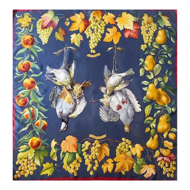 Hermès Silk Scarf “Fructidor” 1979