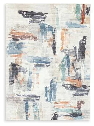 Hessland 5′ X 7′ Washable Rug