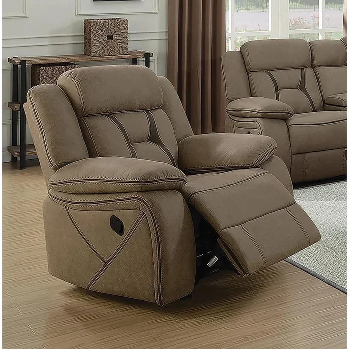 Higgins – Recliner – Light Brown