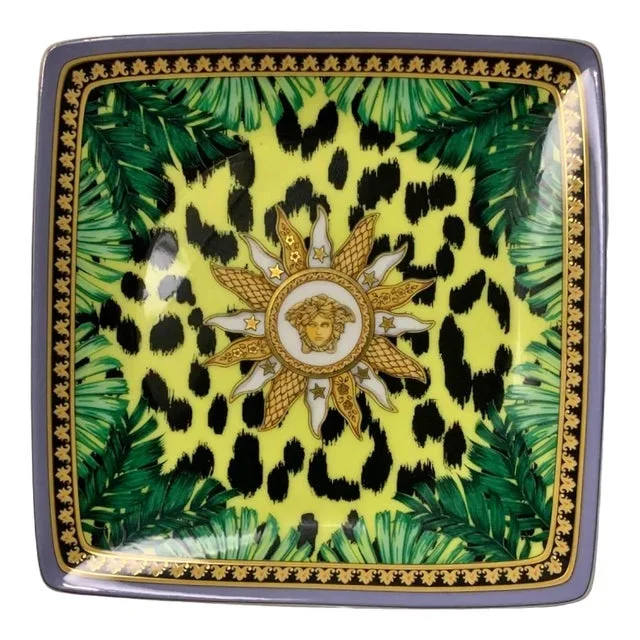 Home Jungle Collection Tray from Versace