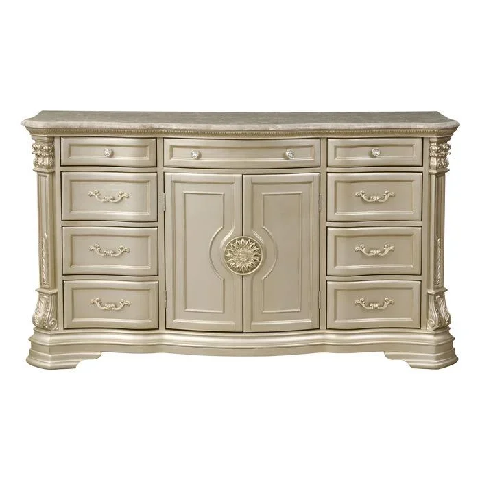 Homelegance Antoinetta Dresser in Champagne Wood 1919NC-5