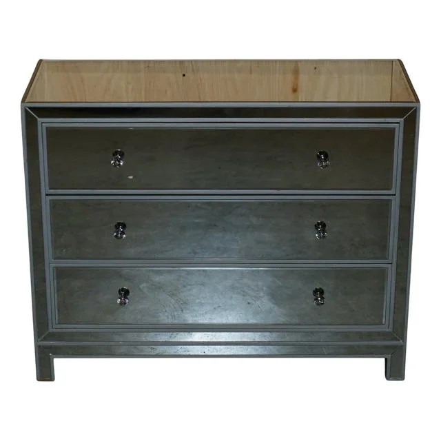 Italian Style Mirrored Chest of Drawers
