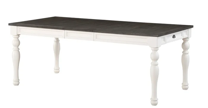 Joanna 64-80 inch Dining Table w/ 16″Leaf JA500T by Steve Silver at Old Brick Furniture & Mattress Co.