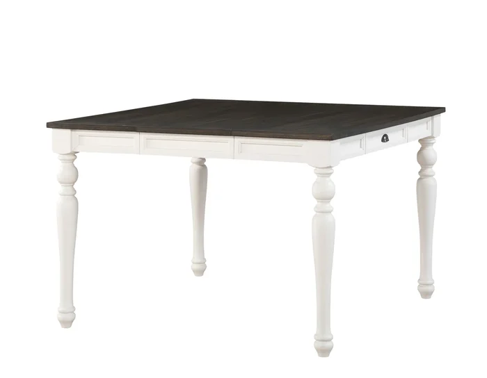 Joanna Two Tone Counter Table JA5454PTN by Steve Silver at Old Brick Furniture & Mattress Co.