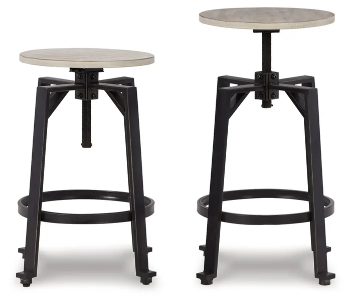 Karisslyn Counter Height Stool (Set of 2) D336-024X2 by Signature Design by Ashley at Old Brick Furniture & Mattress Co.