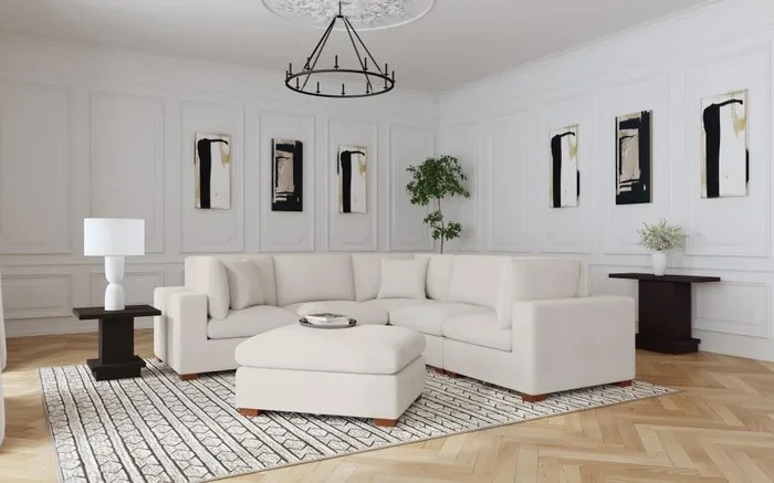 Lakeview – 5-Piece Upholstered Modular Sectional Sofa