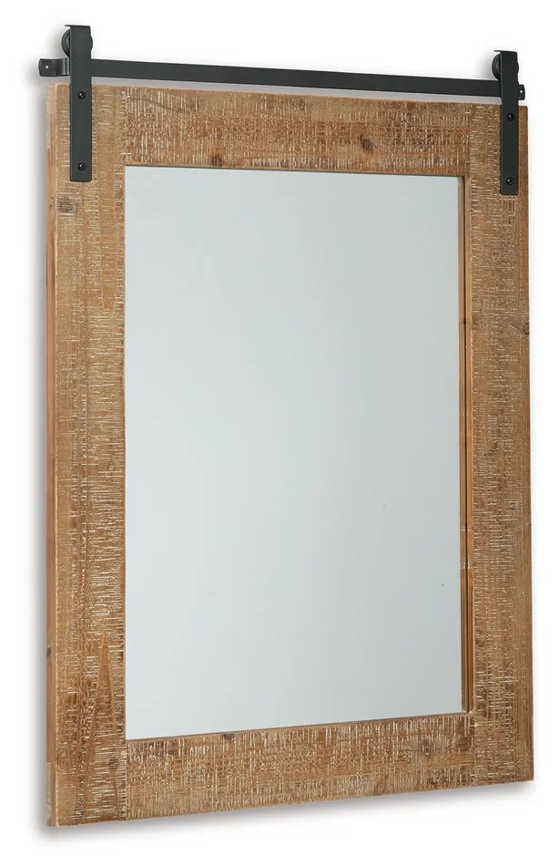 Lanie Accent Mirror A8010223 by Signature Design by Ashley at Old Brick Furniture & Mattress Co.