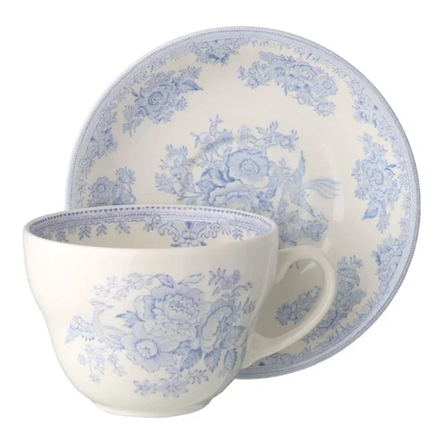 Large Asiatic Pheasant Breakfast Cup & Saucer