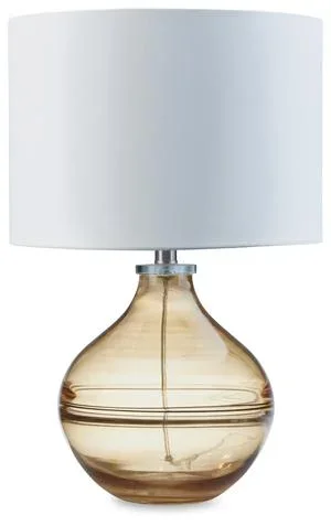 Lemmitt Table Lamp Glass Table Lamp (1/cn)