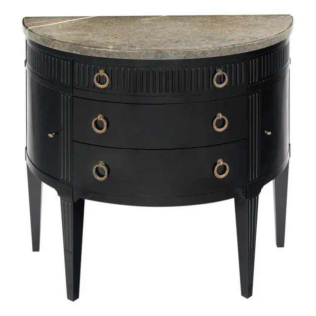 Louis XVI Demilune Antique Chest