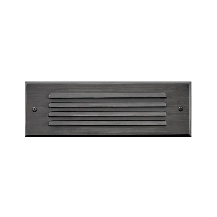 Louvered Brick Outdoor Step Light