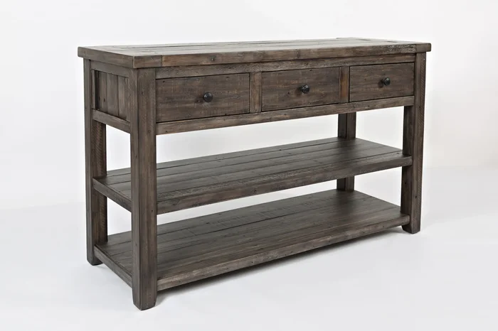Madison County Sofa/Media Table 1700-4 by Jofran at Old Brick Furniture & Mattress Co.