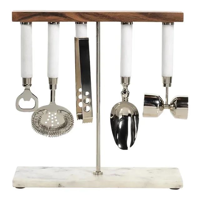 Marbella Bar Tool Set, 6 Pieces