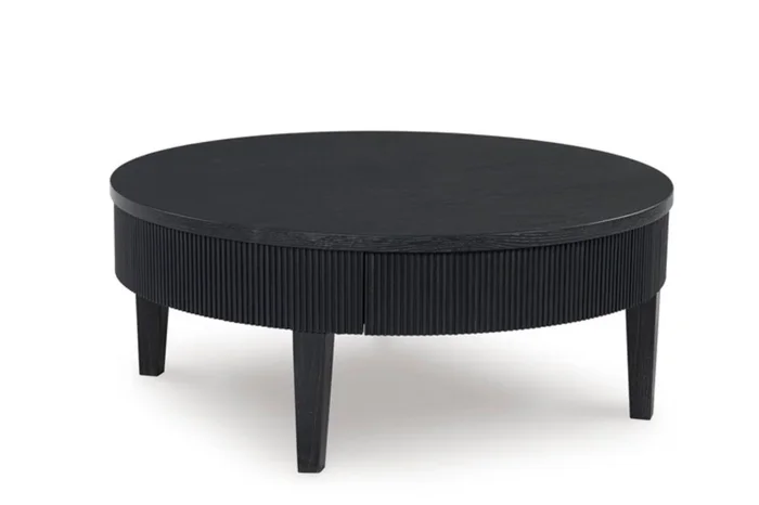 Marstream Cocktail Table in Charcoal Black