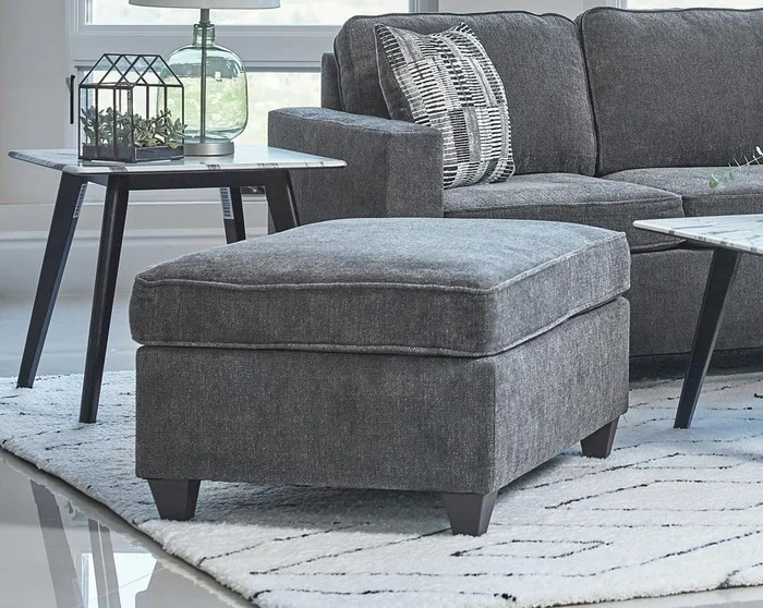 Mccord – Upholstered Ottoman – Gray