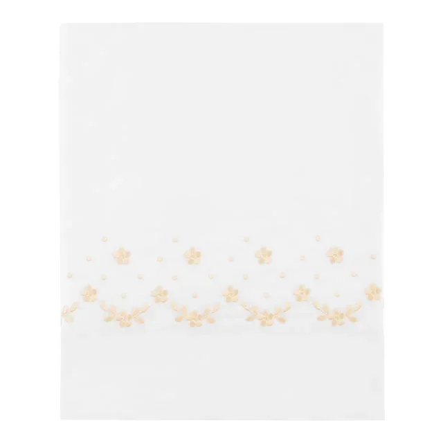 Meadow Twin Flat Sheet in Yellow