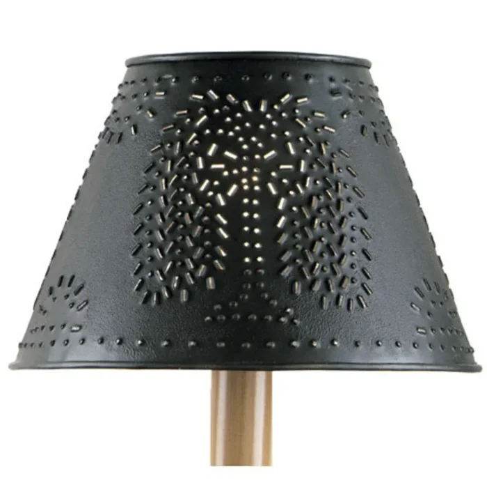Metal Willow Shade 10″ – Black