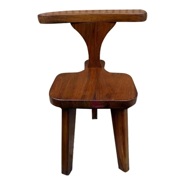 Mid 20th Century Mid Century Brutalist Style Tripod Leg Side Chair