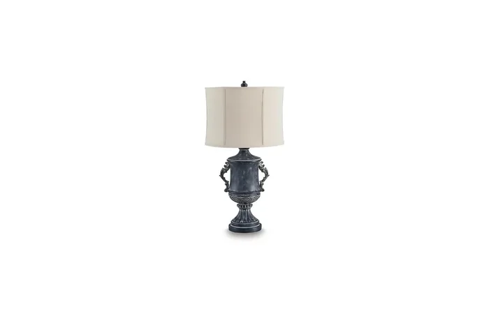 Morvanford Table Lamp in Antique Black