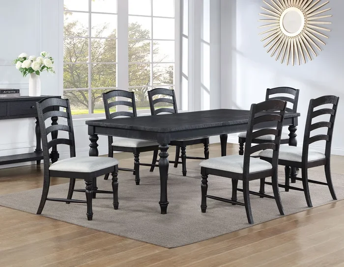Odessa Black Dining Room Set