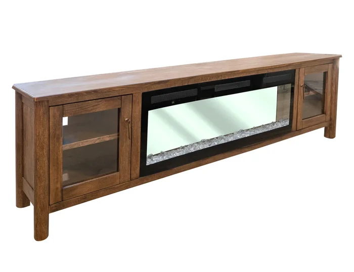 Olimpia – Electric Fireplace – Light Brown
