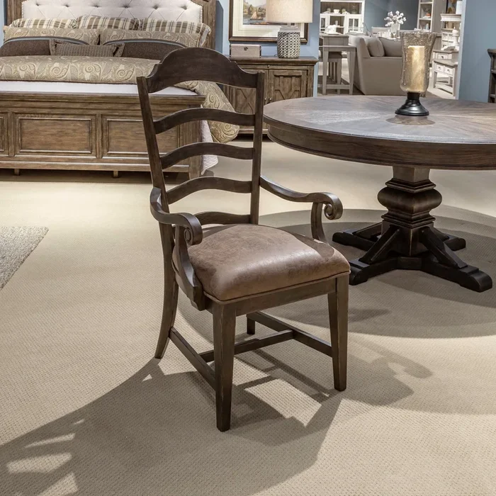 Paradise Valley – Upholstered Ladder Back Chair (RTA)